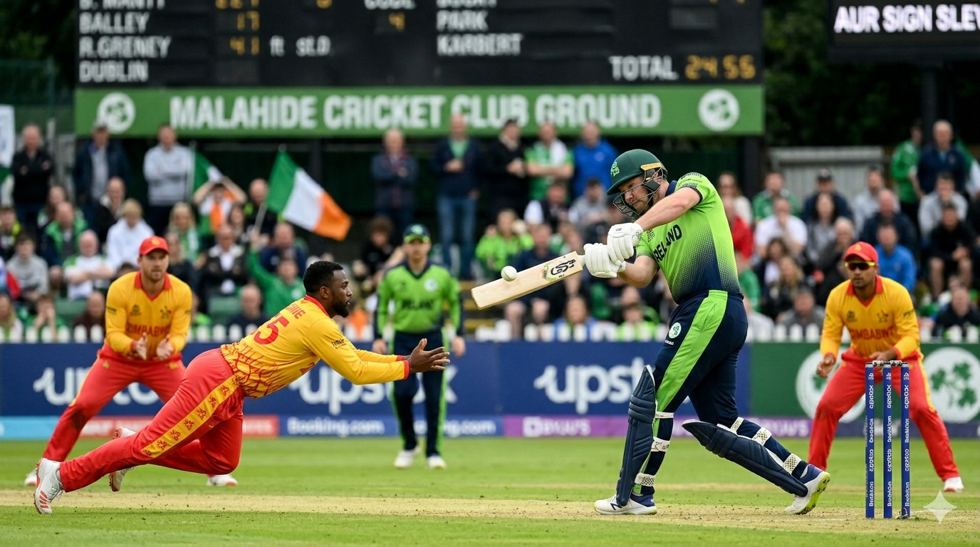 Ireland vs zimbabwe live match