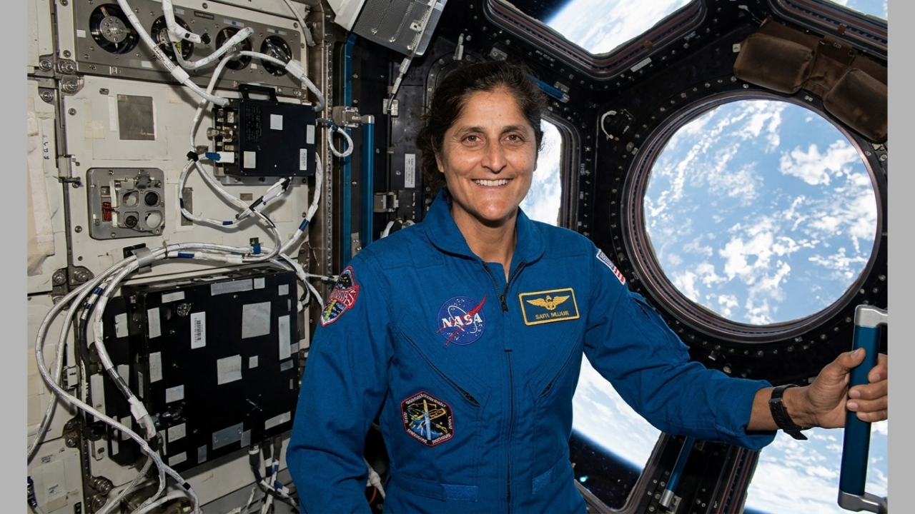 Sunita Williams अंतरिक्ष यात्री ISS mission फोटो