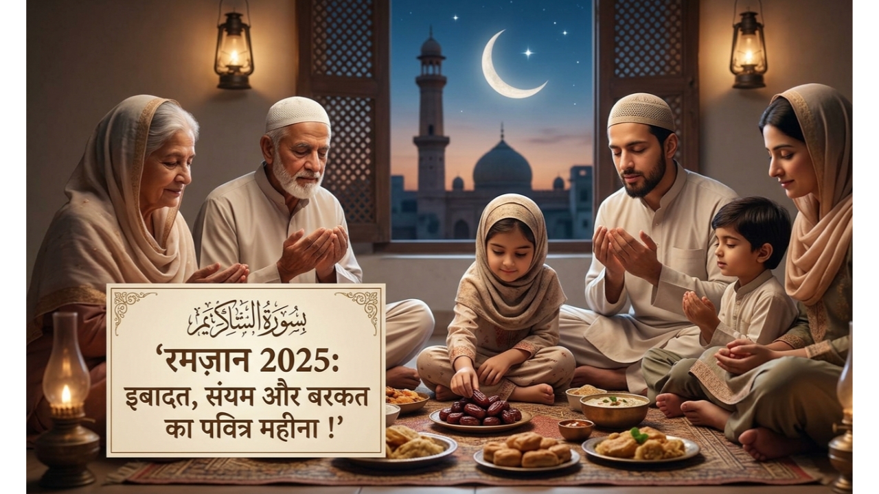रमज़ान 2025: इबादत, संयम और बरकत का पवित्र महीना !