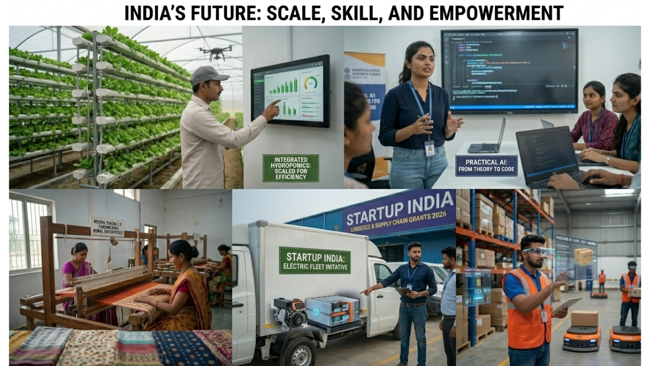 सरकारी योजनाएं 2026: युवाओं, किसानों और छोटे व्यापारियों के लिए नए बड़े अवसर|