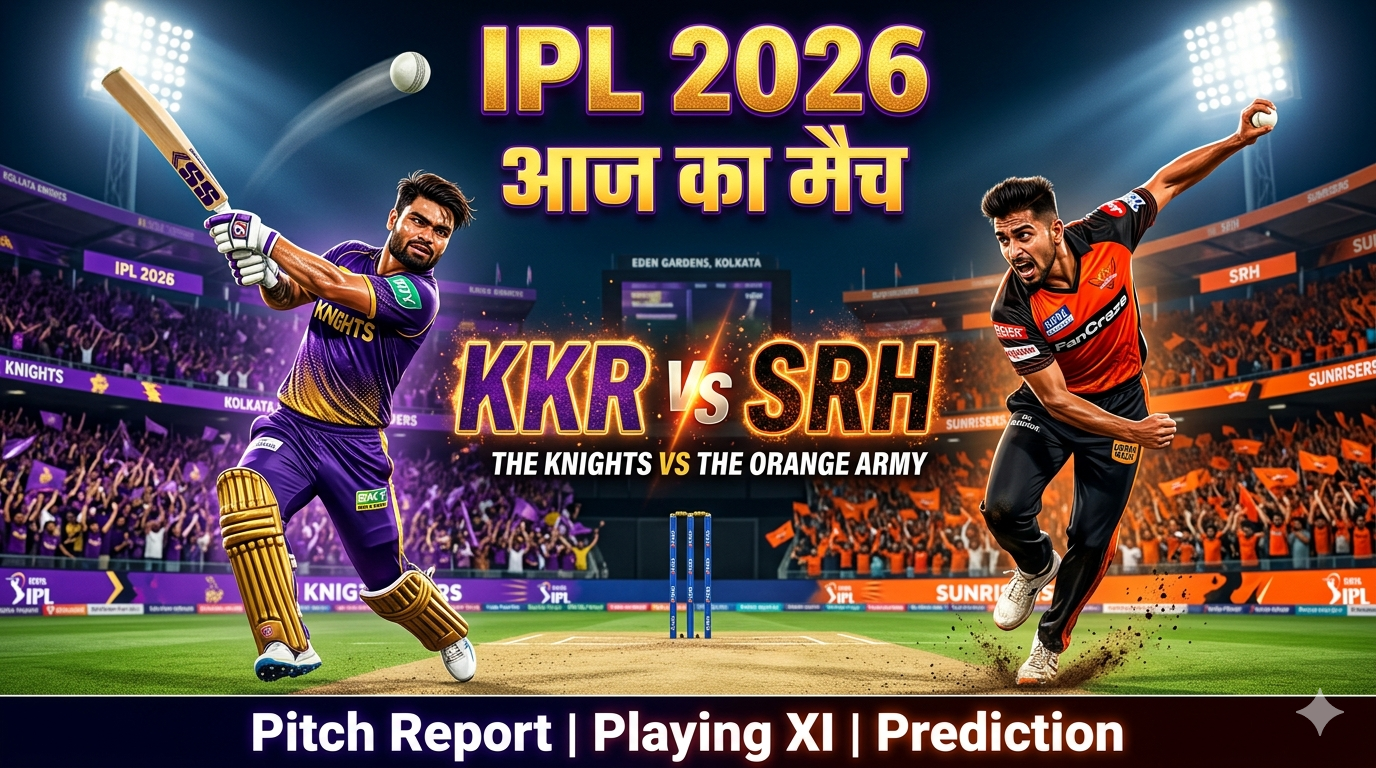 "KKR vs SRH IPL match image 2026"
