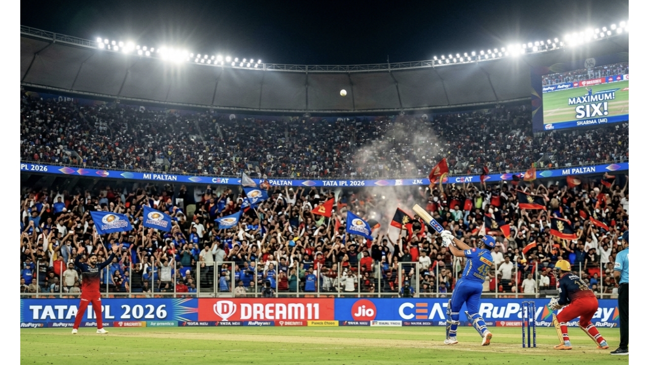 IPL 2026 full details stadium match scene