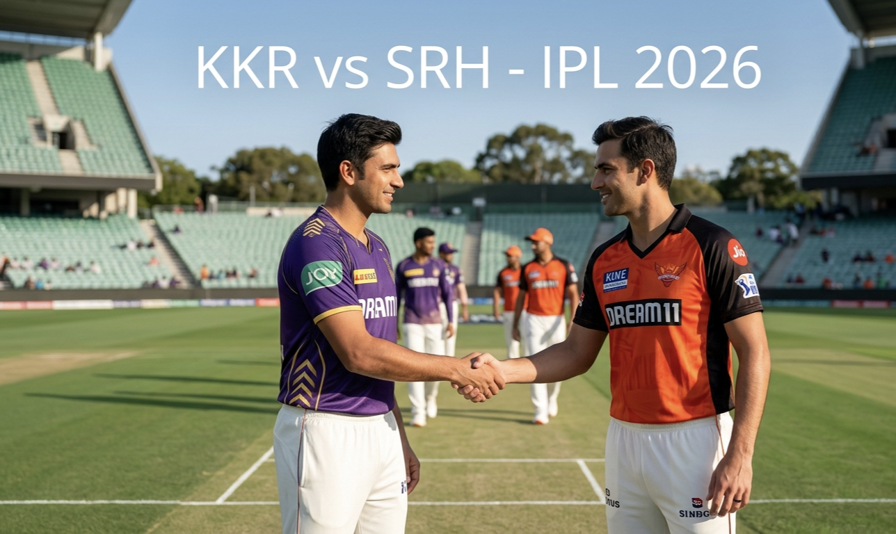 KKR vs SRH, IPL 2026.