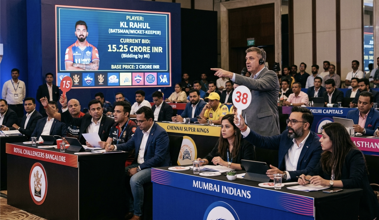 IPL 2026 auction highlights players bidding