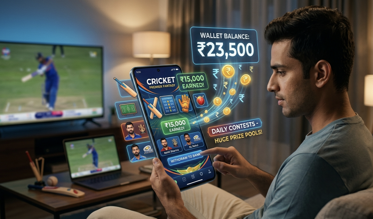 IPL se paise kaise kamaye fantasy cricket app