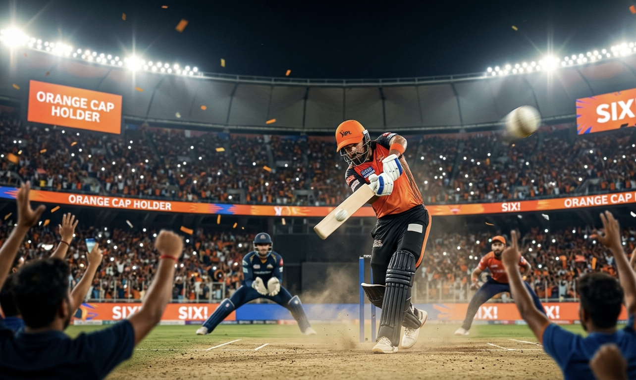 IPL 2026 orange cap leading batsman