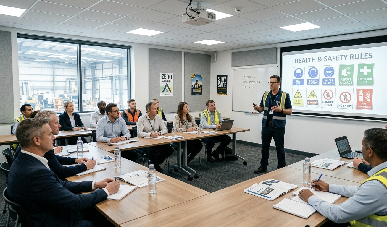 NEBOSH course training classroom safety education