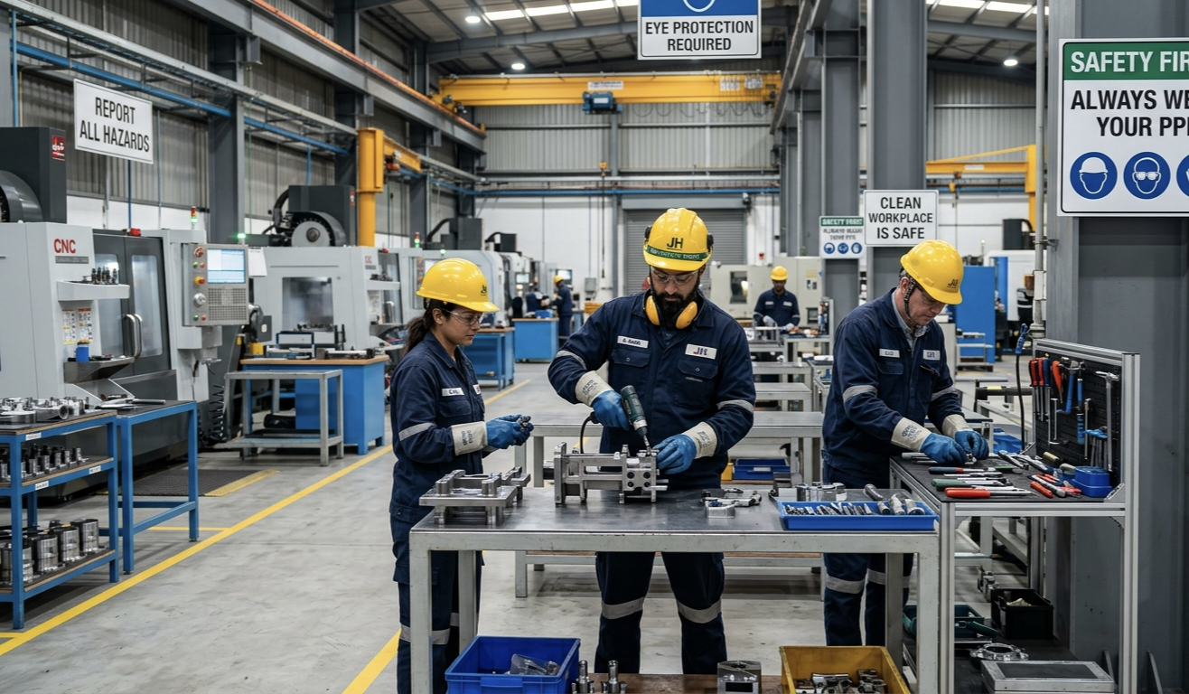 workplace safety training industrial workers protection