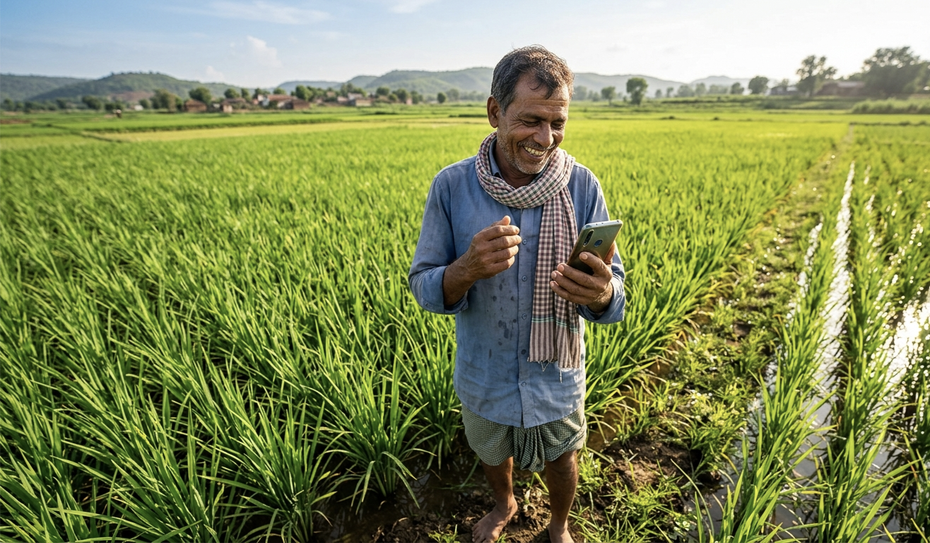 पीएम किसान योजना के तहत पैसा पाते किसान