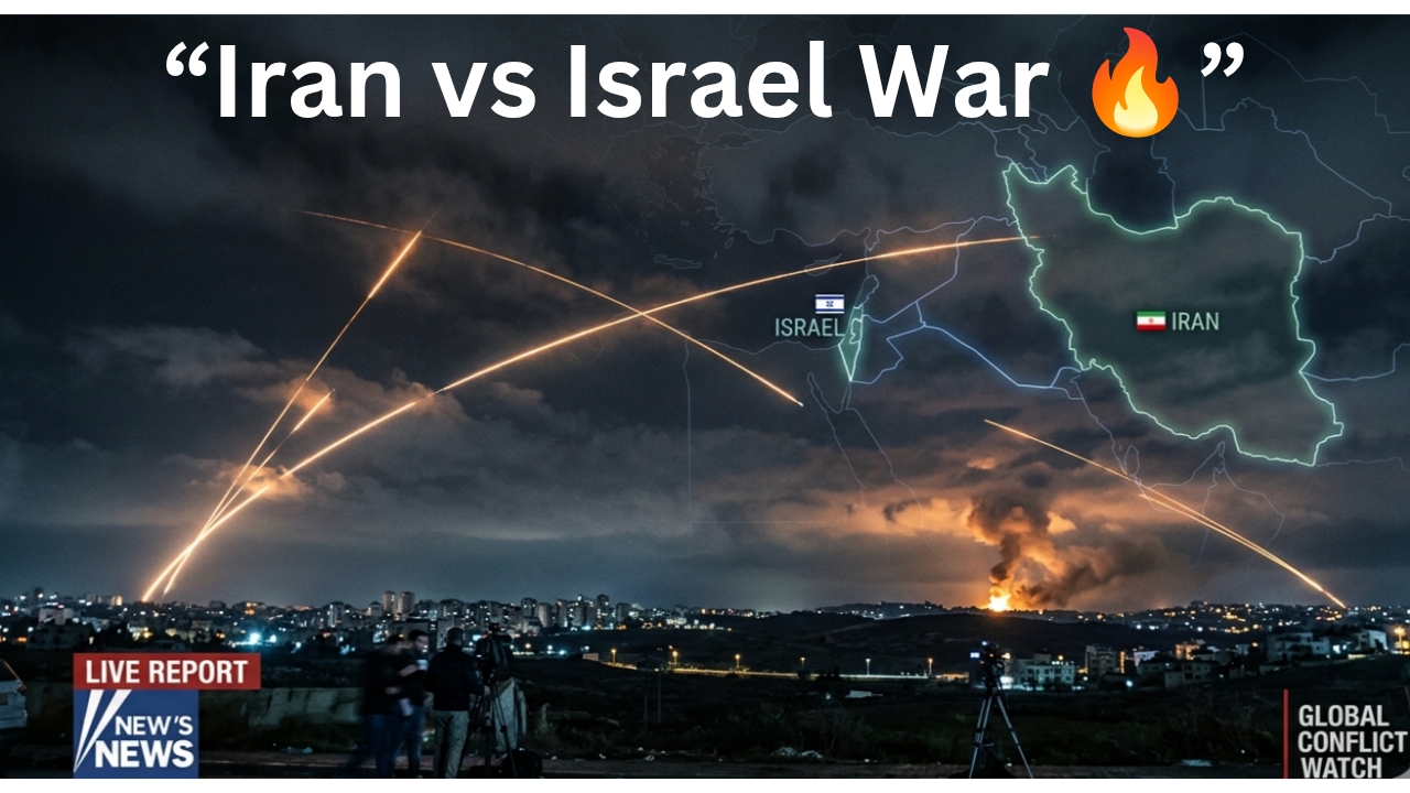 Iran Israel War 2026 breaking news image