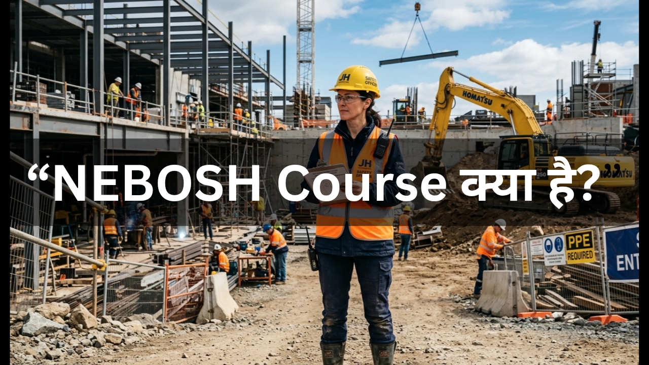 NEBOSH course safety officer construction site image