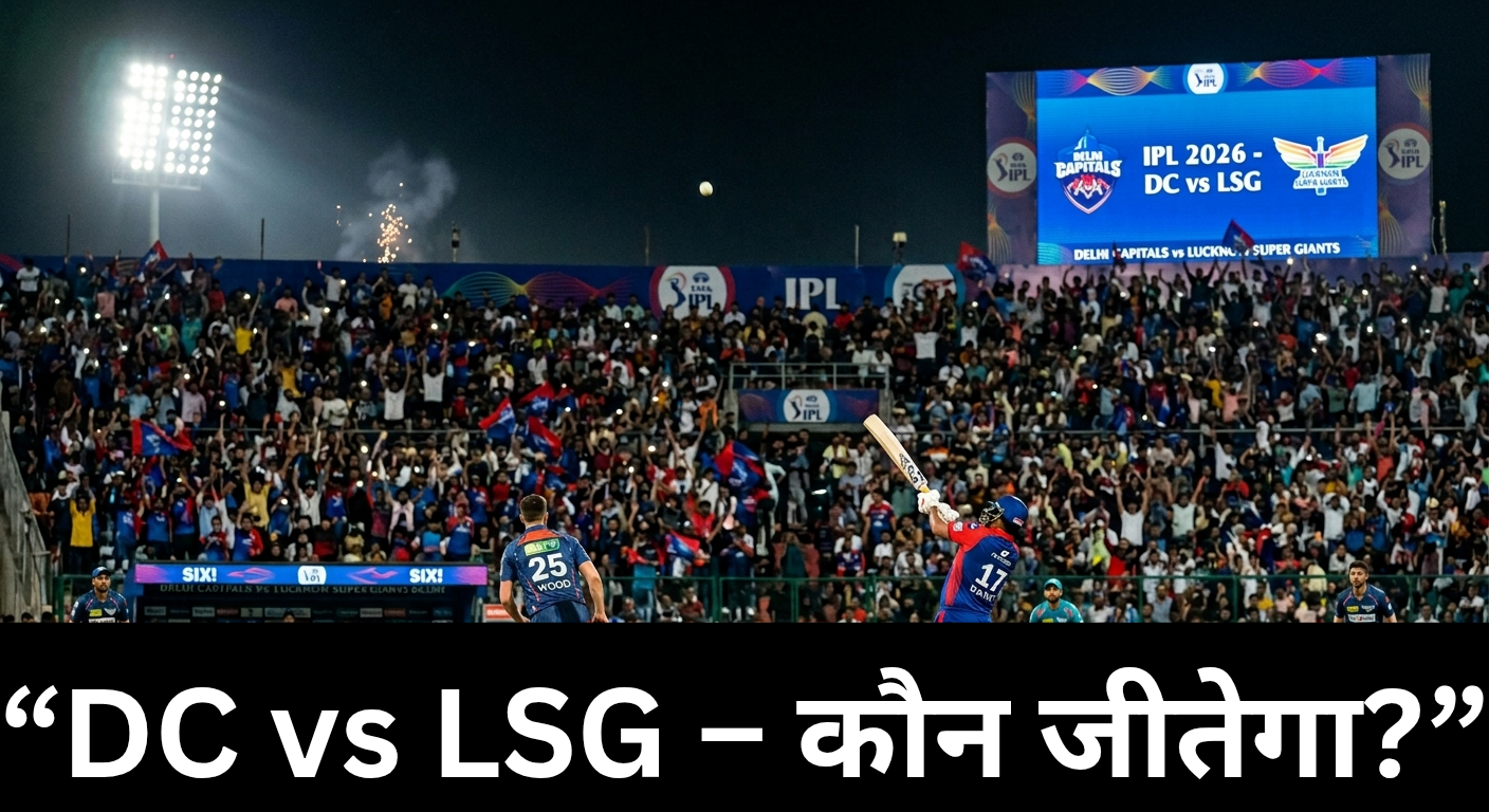IPL 2026 DC vs LSG match today