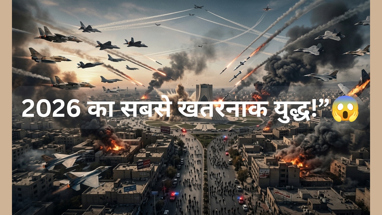 “ईरान vs इज़राइल और अमेरिका: 2026 का सबसे खतरनाक युद्ध!”